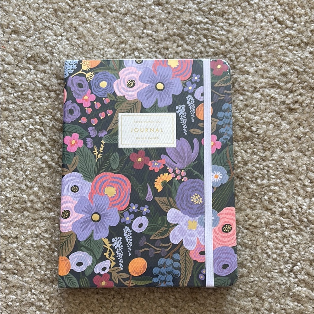 Rifle Paper Co. Floral Journal - Purple, Pink, and Orange